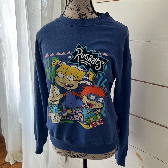 Nickelodeon Rugrats crewneck sweatshirt extra small, EUC, see photos, cartoon - Picture 1 of 5
